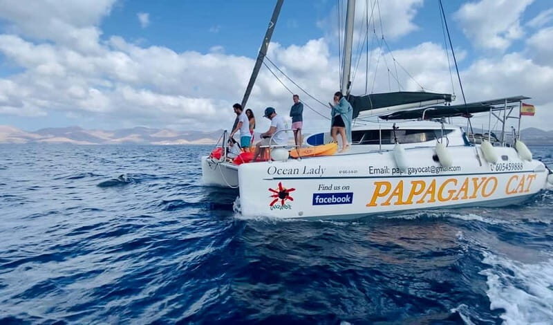 4h Shared Catamaran sailing to Papagayo Beaches (12pers max) - Key highlights at a glance