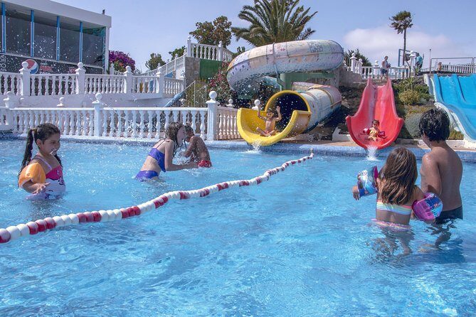 Aquapark Costa Teguise tickets with Optional Transfer - Thrills and kid zones: Kamikaze, Whirlwind, Hydrotube, and more