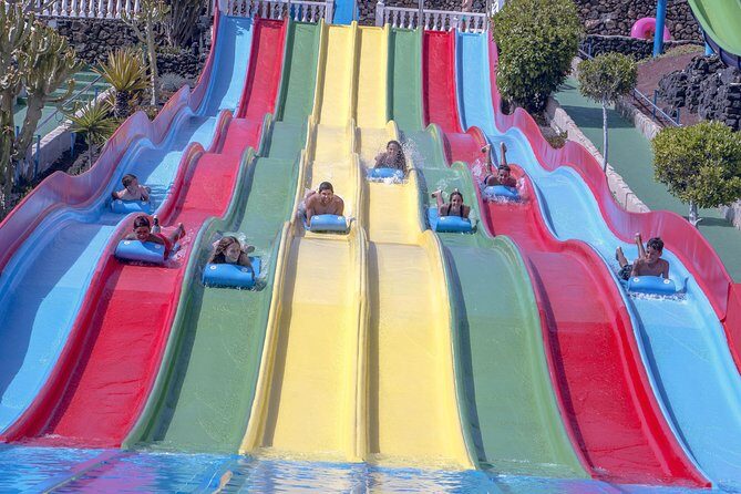 Aquapark Costa Teguise tickets with Optional Transfer - Food, shade, and the comfort side of water parks