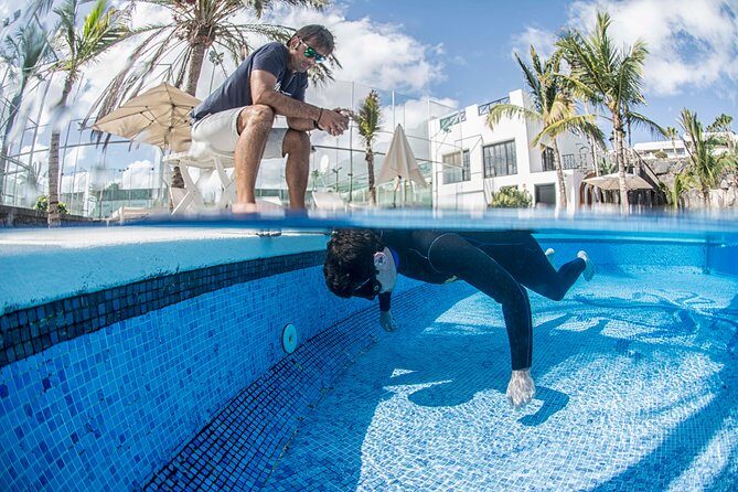 Freediving Training - Playa Chica Beach in Lanzarote: why this spot fits a depth session