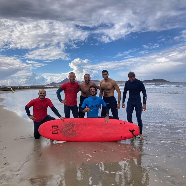 Kalufa Surf school in Caleta de Famara, Lanzarote - 30 Minutes of Theory: Rules and Wave-Reading That Saves Wipeouts