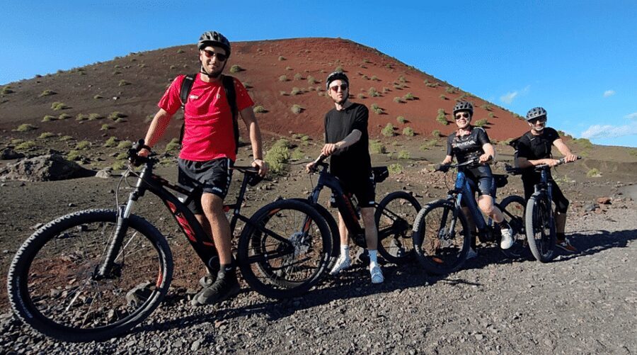 Lanzarote: Guided ebike tours of the Timanfaya volcanoes - Entering a famous volcano: the up-close moment