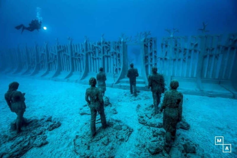 Lanzarote: Try Scuba Diving - Atlantic Museum (no-certified) - Atlantic Museum and Flamingo Beach: the day in plain language