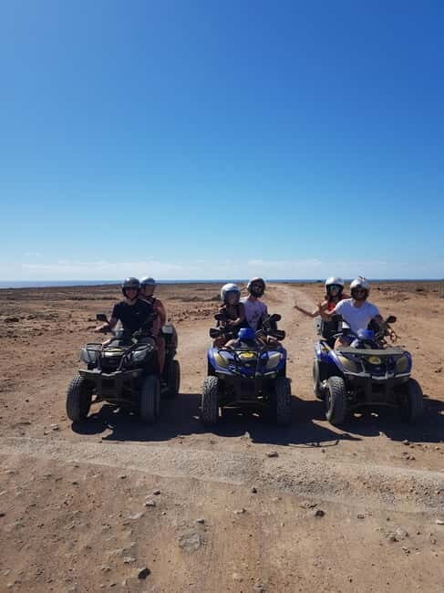 Lanzarote: Yaiza Playa Blanca Quad Tour - Punta Papagayo: Quick Stop, Big Purpose