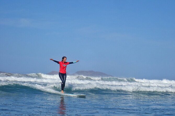 Longboard Private Surf Lessons in Caleta de Famara Spain - Price and what you actually get for $120.16