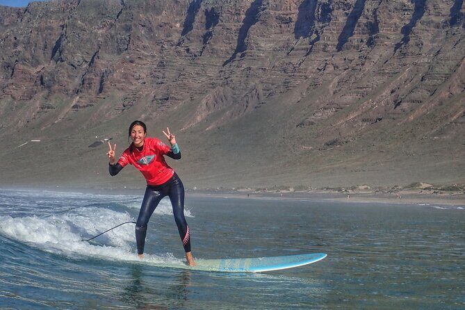 Longboard Private Surf Lessons in Caleta de Famara Spain - Video analysis: the fast track to fixing technique
