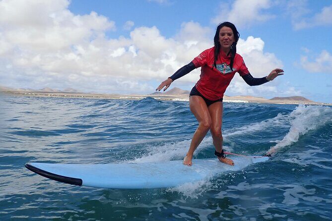 Longboard Private Surf Lessons in Caleta de Famara Spain - The 2-hour lesson flow on the beach and in waves