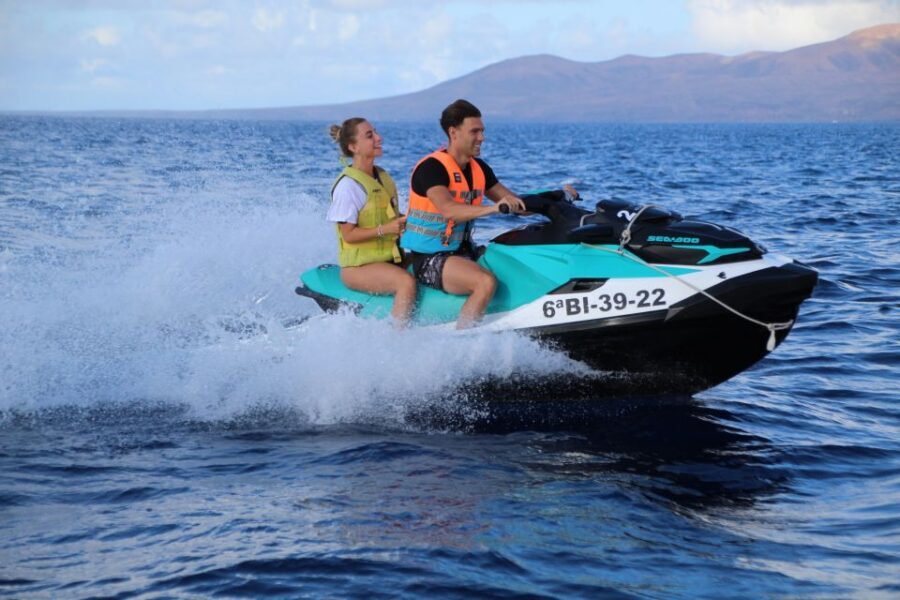 Playa Blanca: 40-Minute Jet Ski Excursion in Marina Rubicón - The Route: Playa Blanca, Papagayo Beaches, and Pechiguera Lighthouse From Sea Level