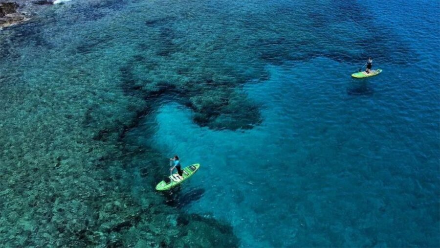 Playa Blanca: Stand up paddle class for beginners - Pickup and the start of class: the easy part that matters
