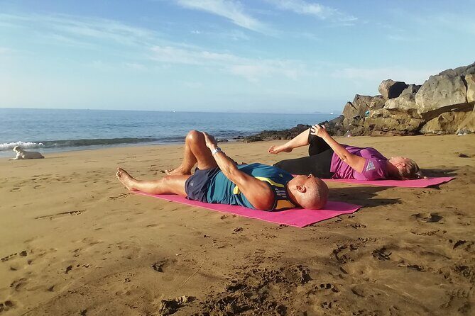 Private Yoga Classes On Stunning Beaches in Lanzarote Sunset, Sunrise, Anytime - The easy premise: meet, move to your spot, then unwind