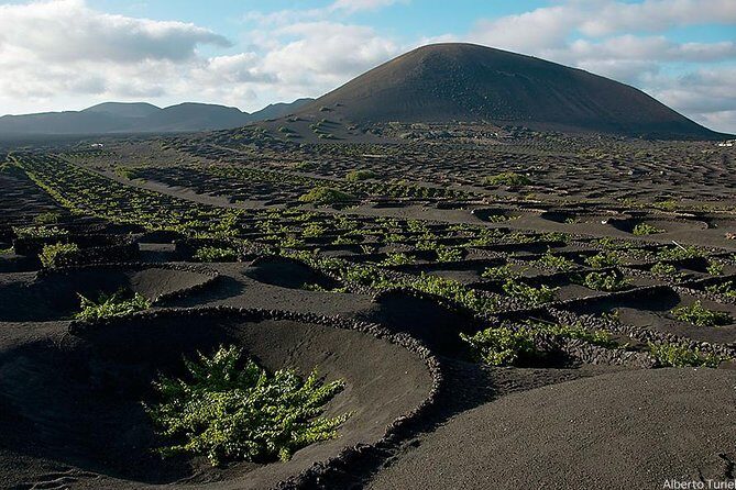 Timanfaya, Golfo, La Geria & Camel Ride (opt) - South Lanzarote - Lago Verde (El Lago Verde) and Charco de los Clicos: The Calm Before the Volcano