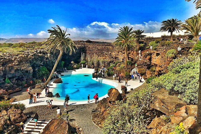 Tour to Timanfaya, Jameos del Agua, Cueva de los Verdes and viewpoint from the cliff - Jameos del Agua: César Manrique’s Art Built Into a Volcanic Tunnel